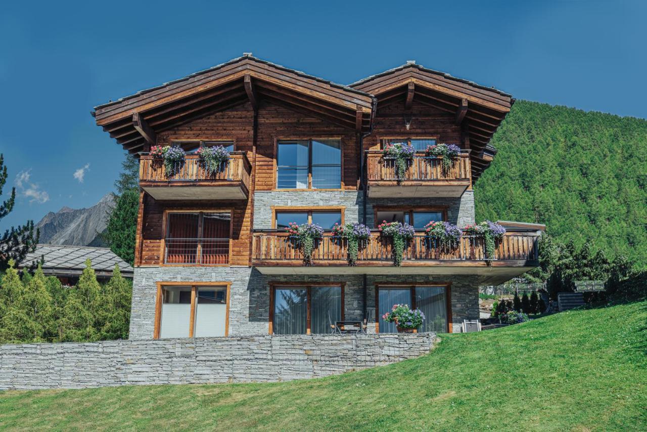 Ferienhaus Casa Luna 체르마트 외부 사진