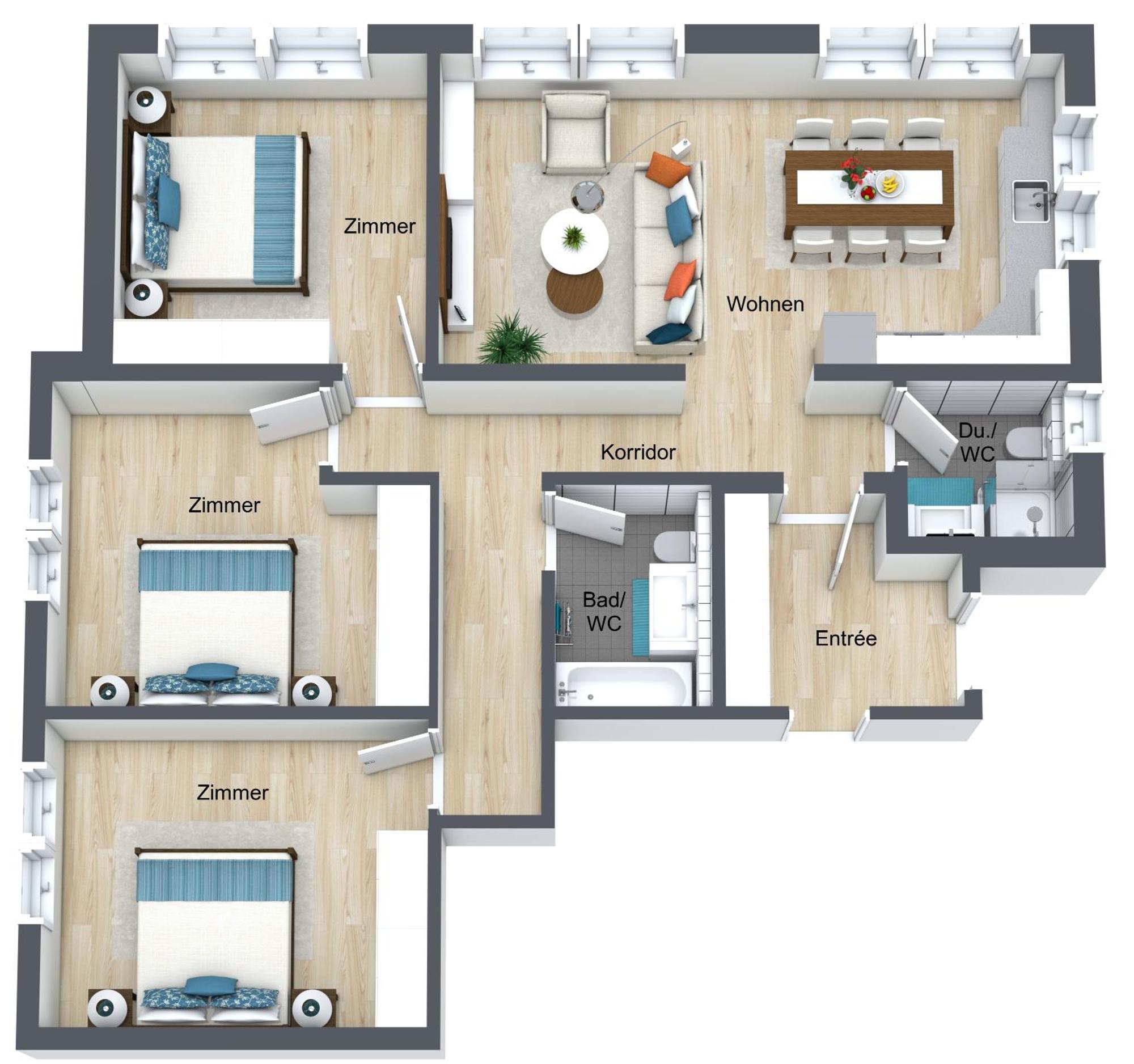 Ferienhaus Casa Luna 체르마트 외부 사진