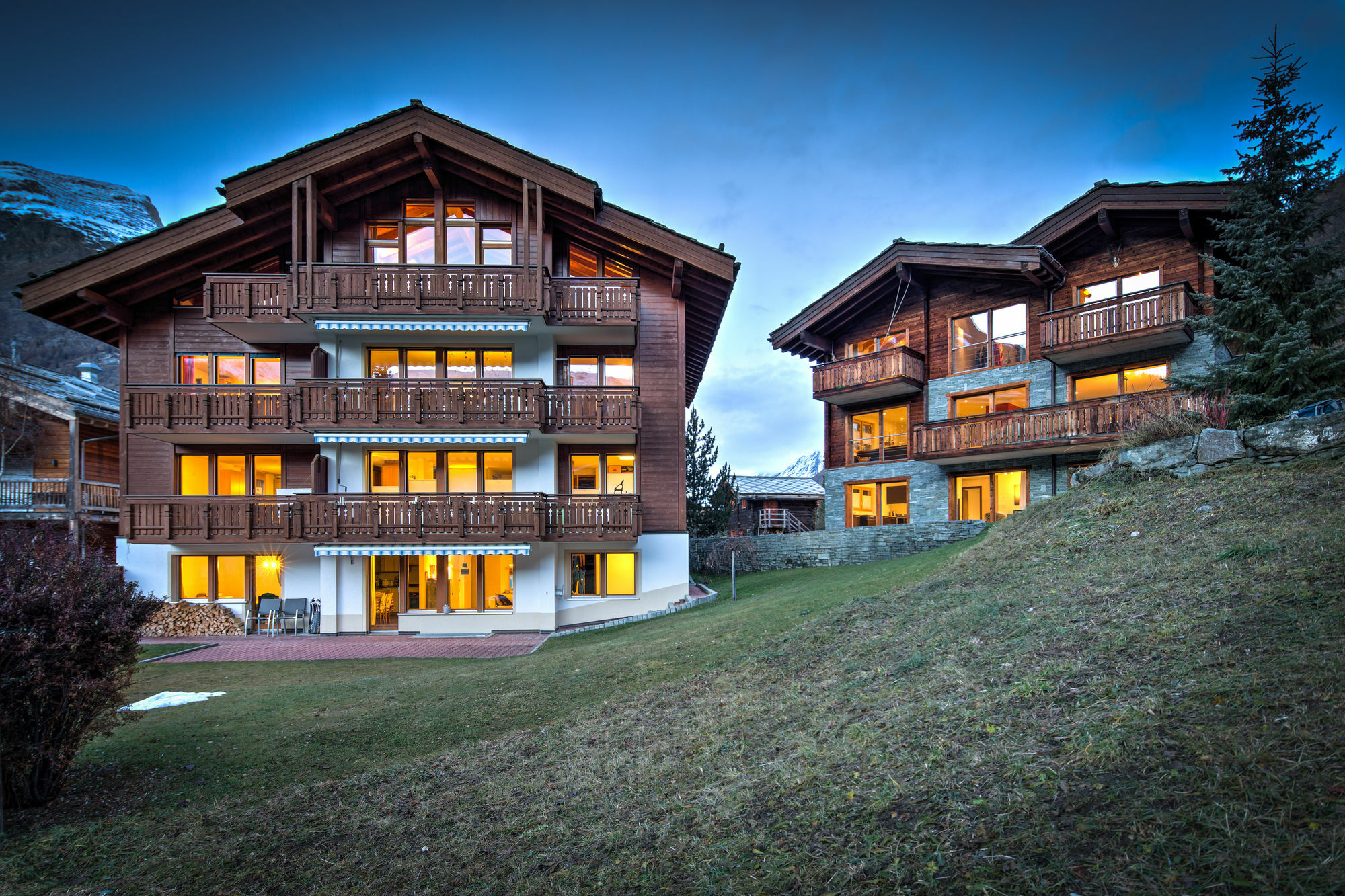 Ferienhaus Casa Luna 체르마트 외부 사진
